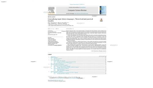 Generalizing input-driven languages: Theoretical and practical benefits